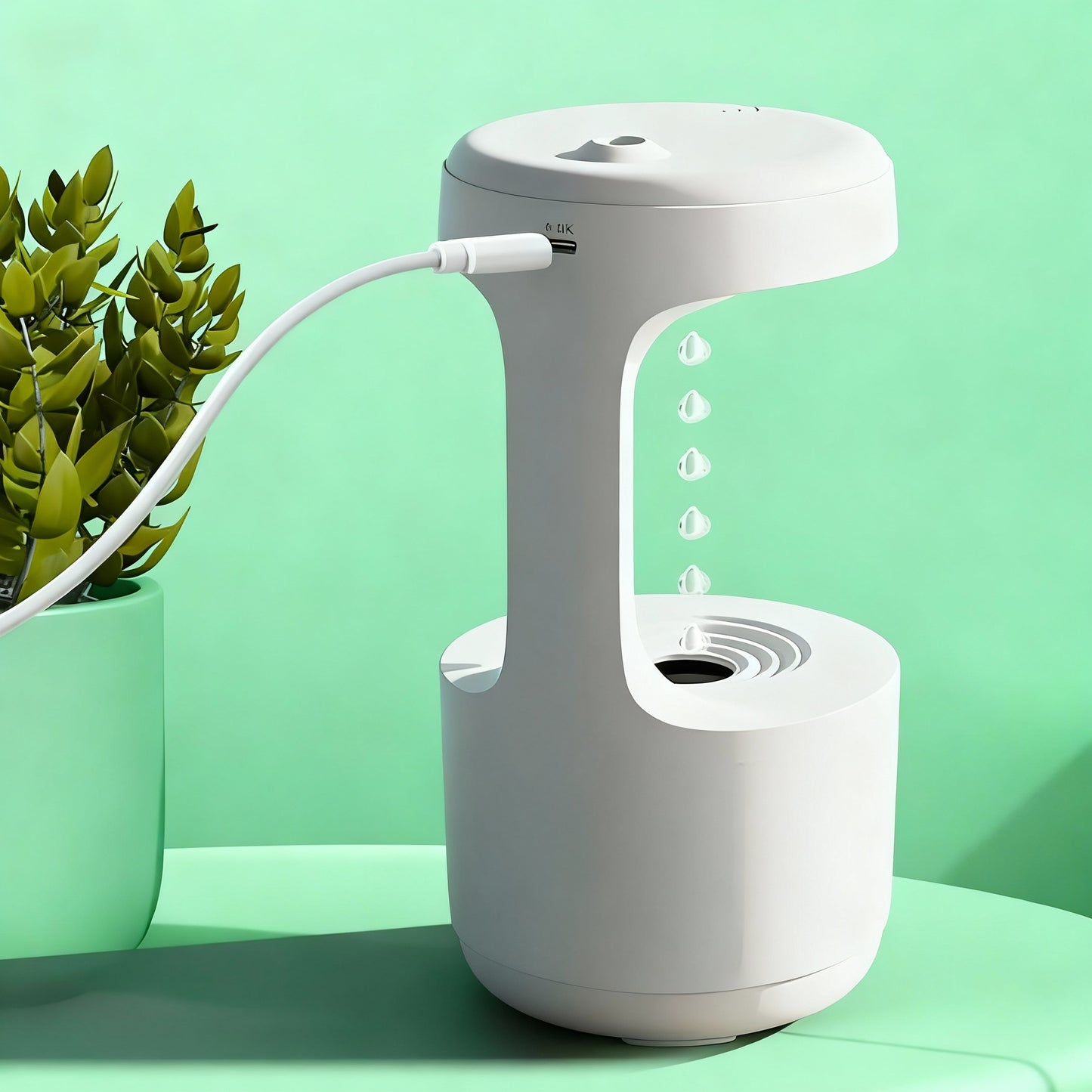 Anti-Gravity Droplet Humidifier ++ un huile essentiel gratuit